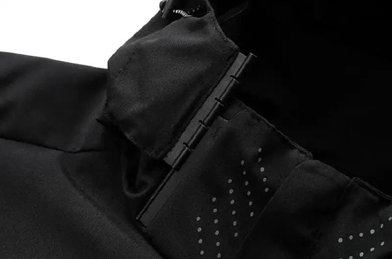 Jaqueta de chuva impermeável masculina leve exterior com capuz capa de chuva ao ar livre caminhadas jaqueta à prova de vento escalada jaquetas ao ar livre