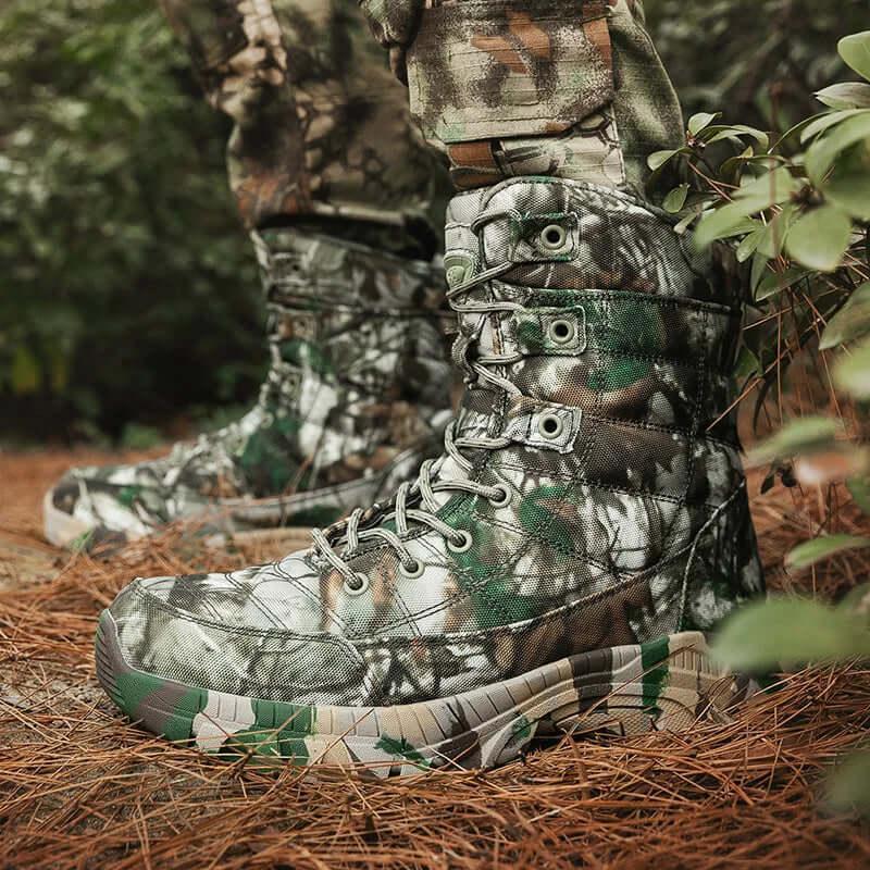 Coturno Tático Camuflado Pro™