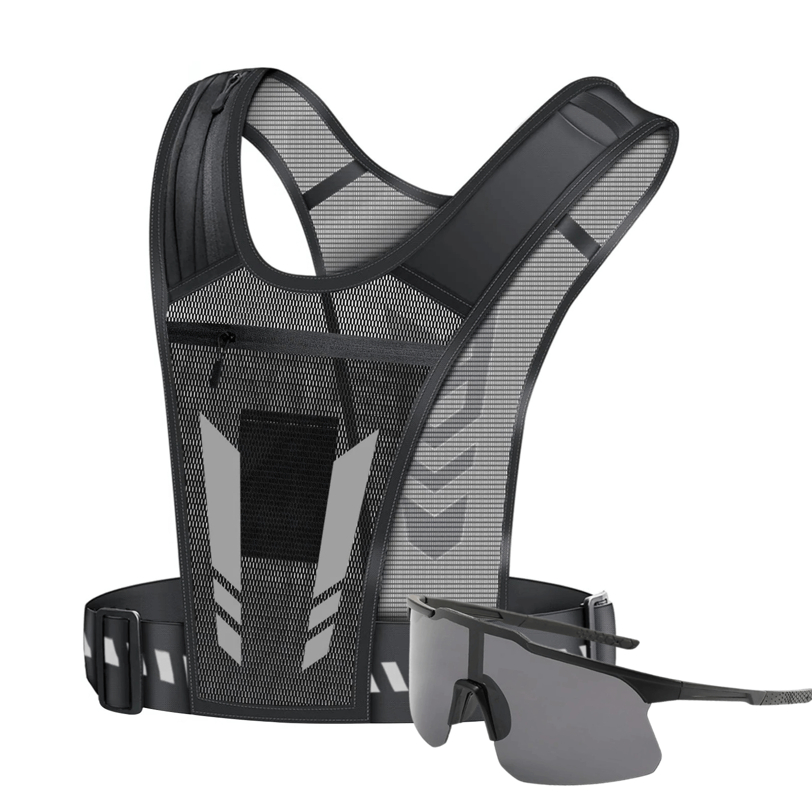 Colete Ultra Leve + Óculos Esportivo UV
