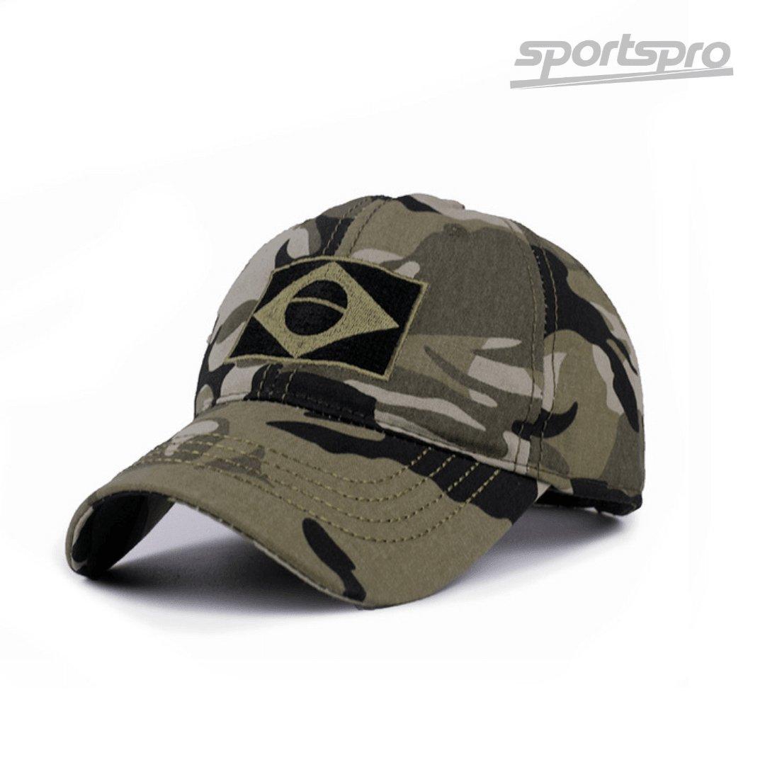 Boné Tático Brasil Army Pro™ - Sports Pro