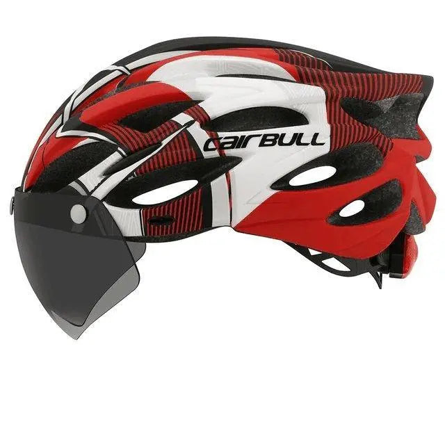 Capacete de ciclismo CAIRBULL™ com LED e viseira - Sports Pro