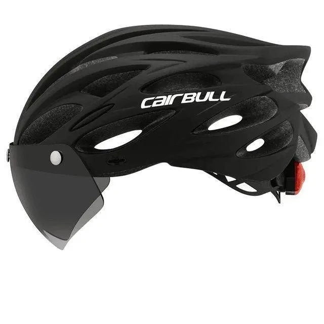 Capacete de ciclismo CAIRBULL™ com LED e viseira - Sports Pro