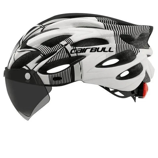 Capacete de ciclismo CAIRBULL™ com LED e viseira - Sports Pro