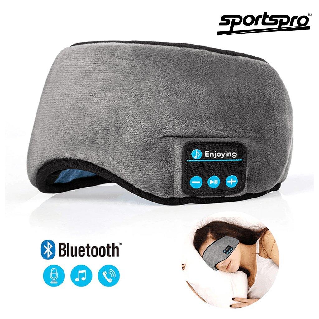 Mascara de dormir original Sleep Pro™ com fones de ouvidos - Sports Pro