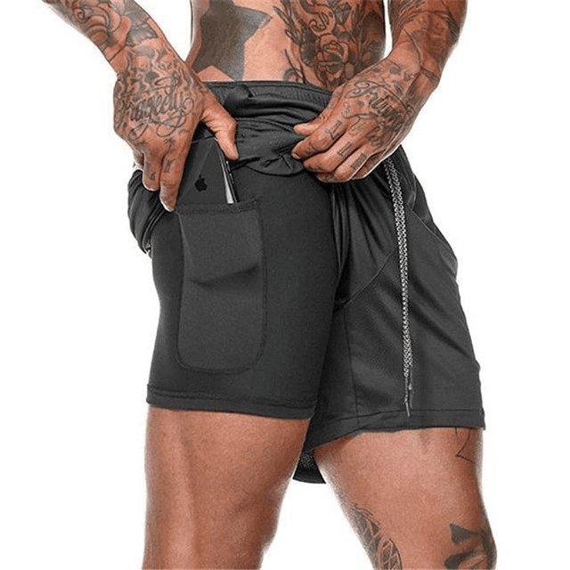 Shorts Fitmen PRO™ - 2 em 1 - Sports Pro