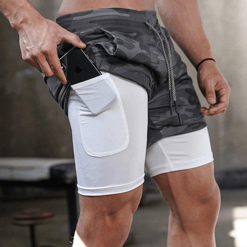 Shorts Fitmen PRO™ - 2 em 1 - Sports Pro