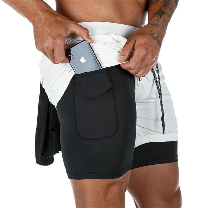 Shorts Fitmen PRO™ - 2 em 1 - Sports Pro